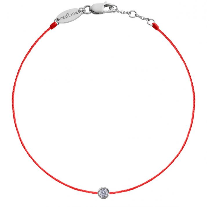 Serenity Bracelet Thread White Gold - Redline