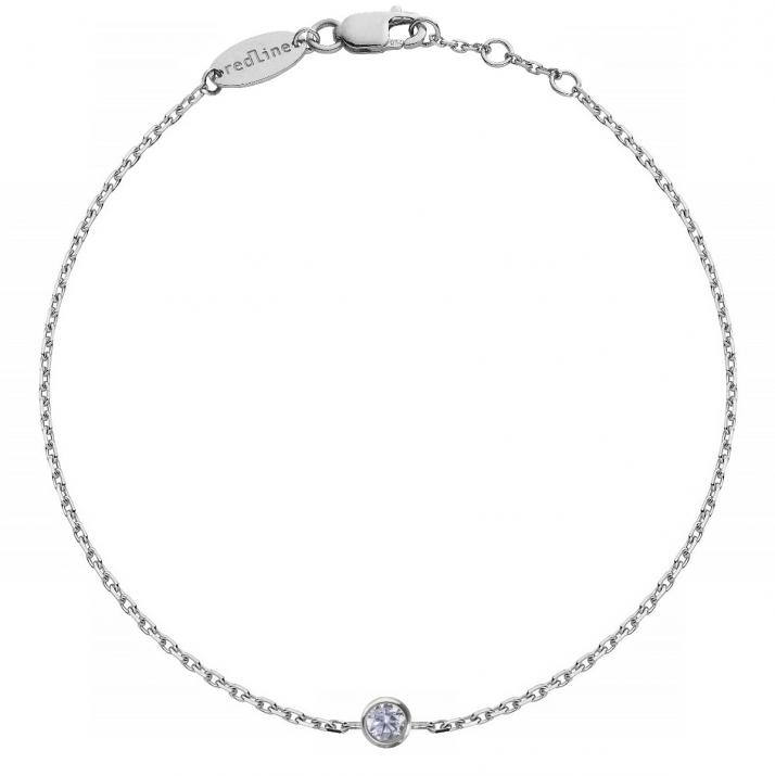 Serenity Chain bracelet White Gold - Redline