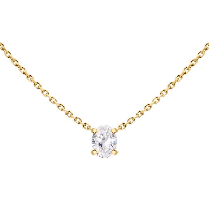 Sa Baronne Chain Necklace Yellow Gold - Redline