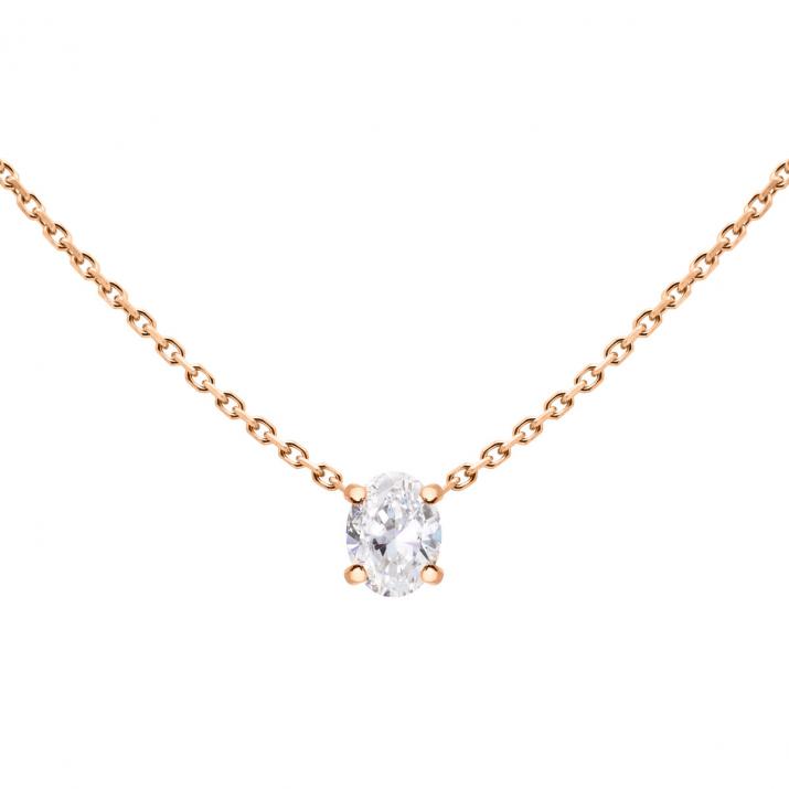 Sa Baronne Chain Necklace Rose Gold - Redline