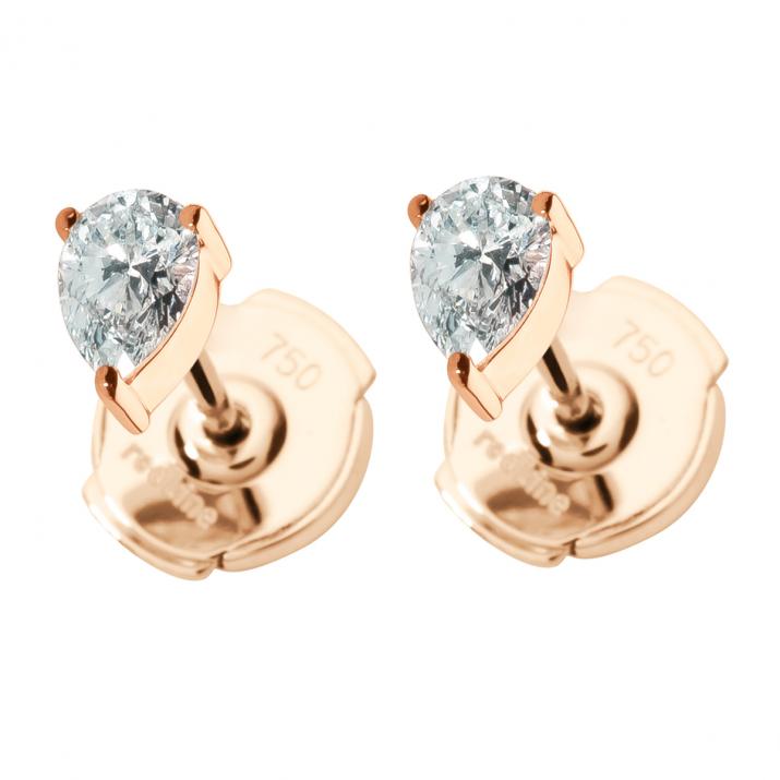 Altesse earrings in Rose Gold - Redline - 0++