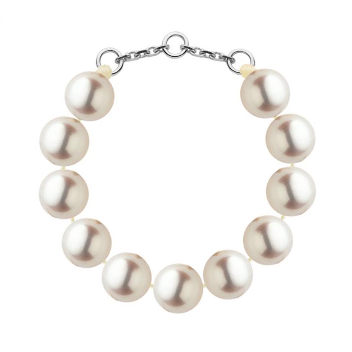Pearl ring with white gold clasp - Redline - 0++
