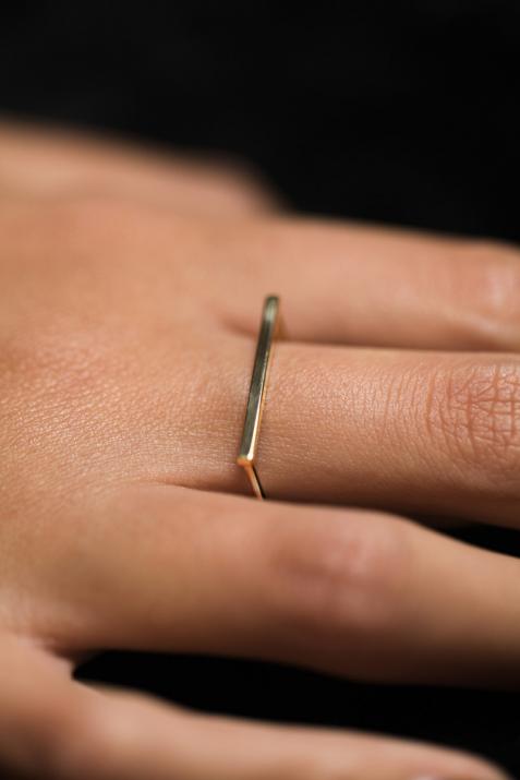 Ring in Yellow Gold - Redline - 0++