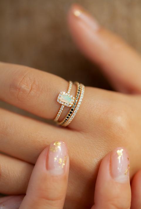 Promesse Opale Ring Yellow Gold - Redline - 0++