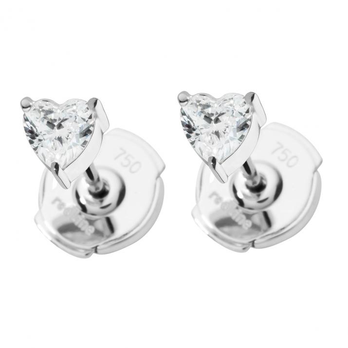 Bien Aimé earrings in White Gold - Redline - 0++