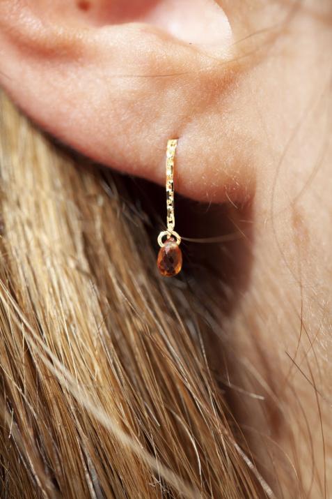 Earrings in Yellow Gold - Redline - 0++