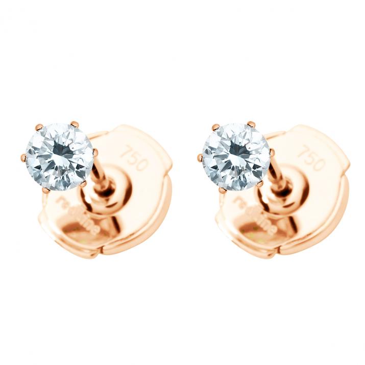Absolu earring Pink gold - Redline - 0++
