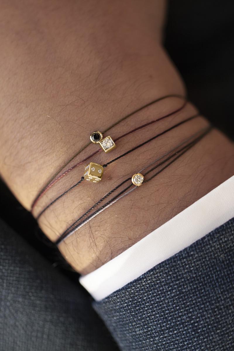 Bijoux homme sales diamant