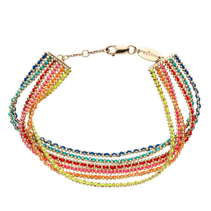 Chain Bracelet For Women in Yellow Gold - Redline - 0++