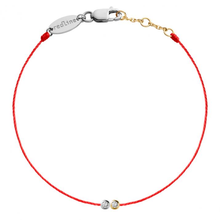 Limited Edition & Numbered thread Bracelet - Twenty Gold  Two-Tone - Redline - 0++