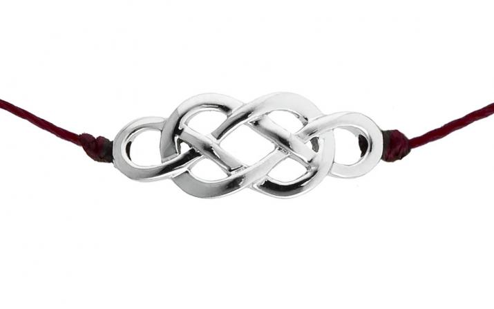 String Bracelet Entremele White Gold RedLine Jewelry - Redline - 0++