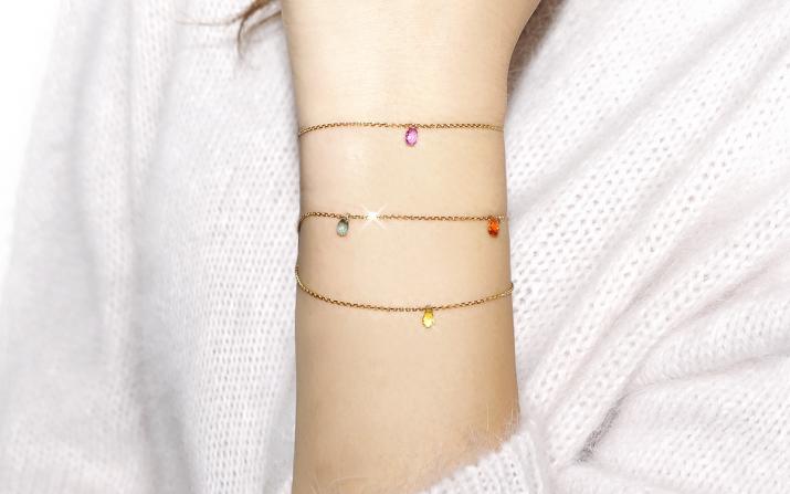 Chain Bracelet For Women in Rose Gold - Redline - 0++