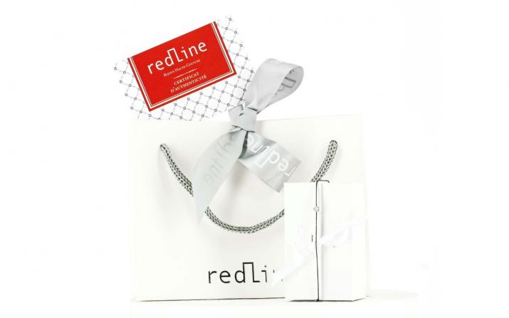 String Bracelet For Women with 0.14ct Round Diamond in Black Gold Pavé Setting - Redline - 0++