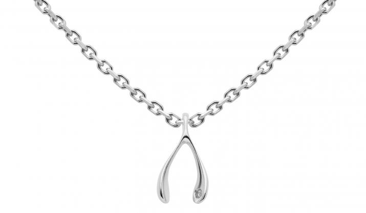 Chain Necklace Lucky Chicken White Gold RedLine Jewelry - Redline - 0++