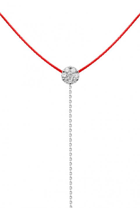 Illusion Séduction Thread Necklace White Gold - Redline - 0++
