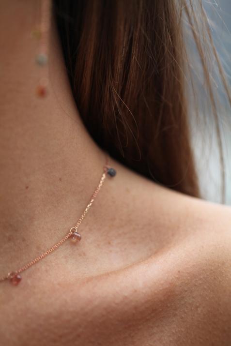Chain Necklace For Women in Rose Gold - Redline - 0++