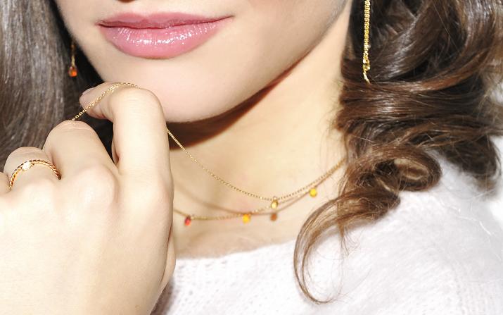 Chain Necklace For Women in Yellow Gold - Redline - 0++