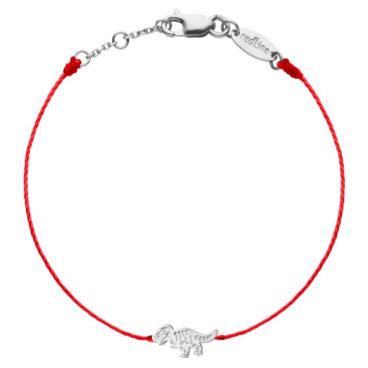 T Rex Adult String Bracelet White Gold  - Redline - 0++