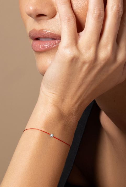 Dream Bracelet Thread White Gold - Redline - 0++