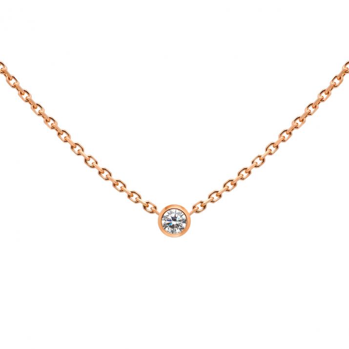 Bébé Pure chain necklace Pink gold - Redline - 0++