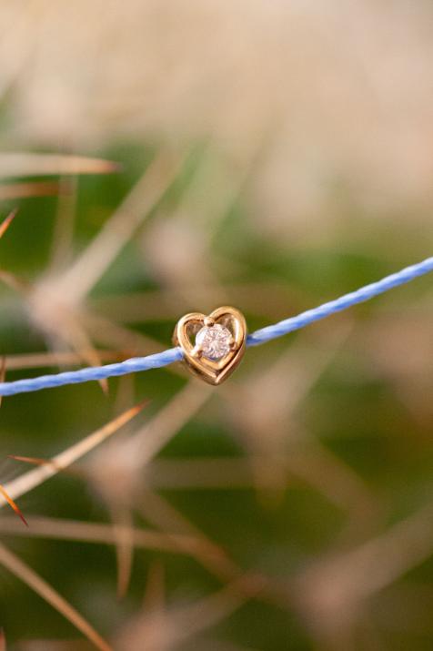 Meghan thread diamond bracelet in yellow gold - Redline - 0++