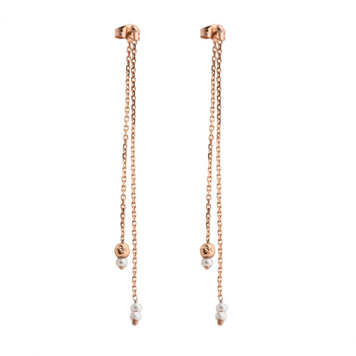 Earrings in Rose Gold - Redline - 0++