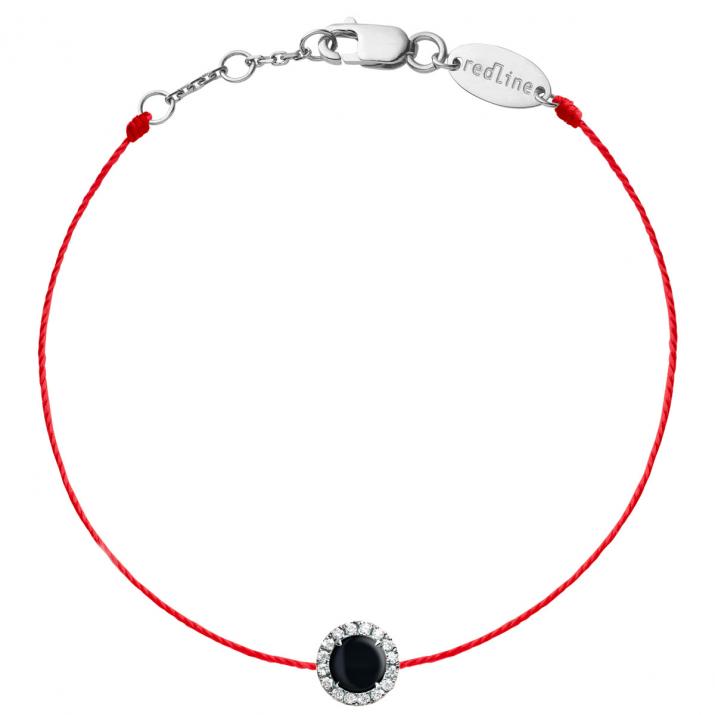 Reine Onyx Bracelet White Gold - Redline - 0++