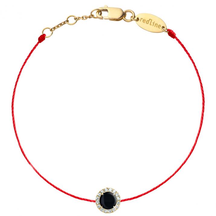 Reine Onyx Bracelet Yellow Gold - Redline - 0++