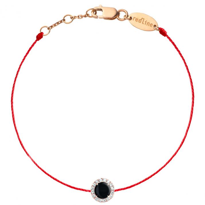 Reine Onyx Bracelet Rose Gold - Redline - 0++