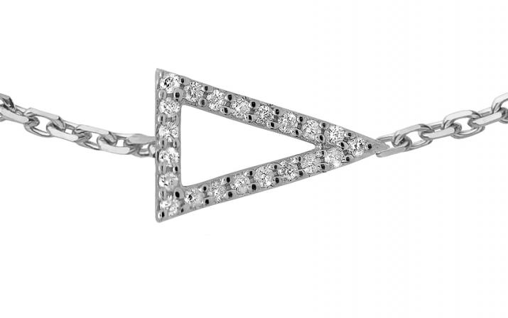 Chain Bracelet Peak White Gold RedLine Jewelry - Redline - 0++