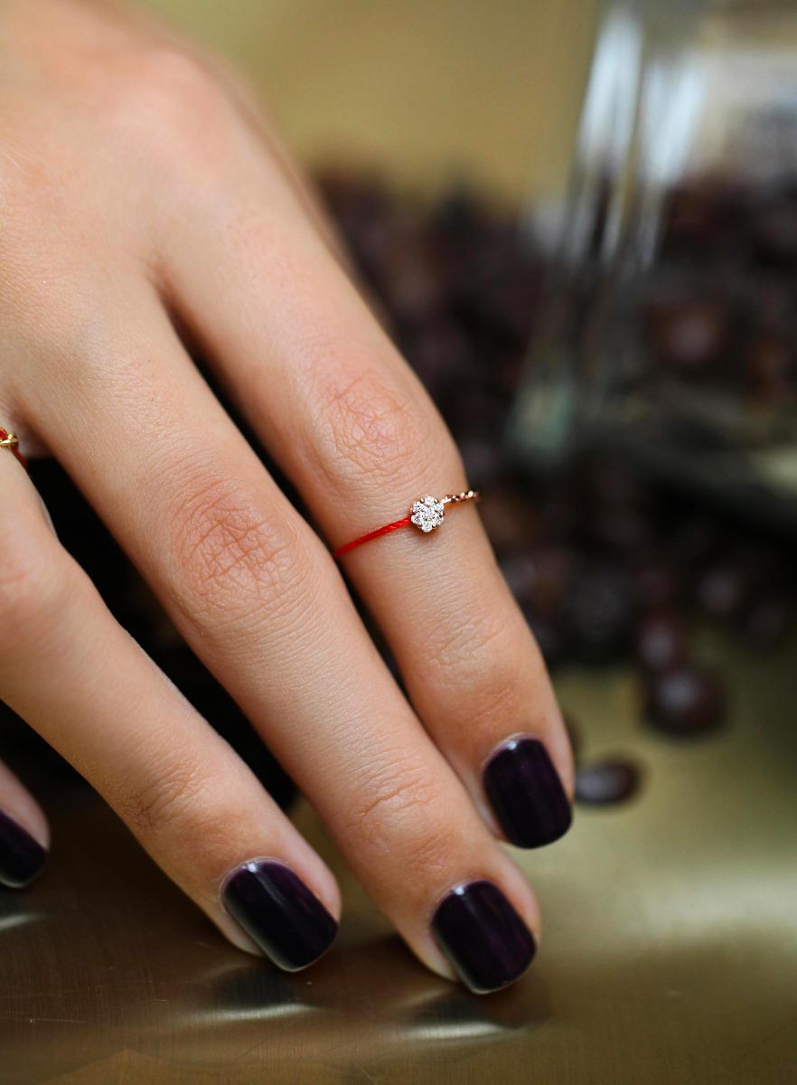 Red string of fate ring – TED&MAG JEWELRY STUDIO
