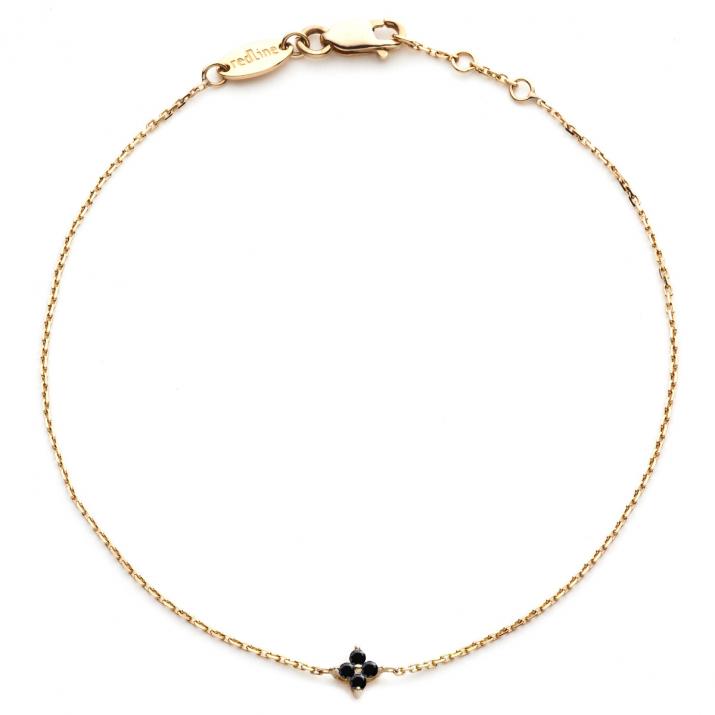 Shiny Kcolor Chain Bracelet Yellow Gold - Redline - 0++