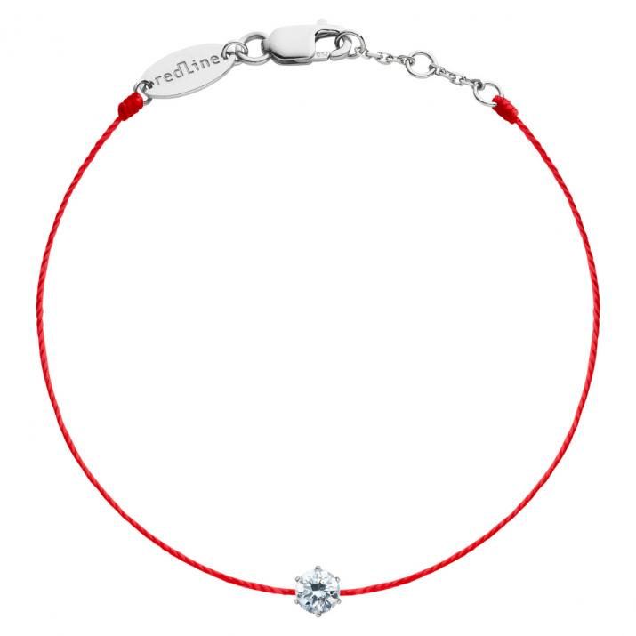 Thread and white gold So Absolu bracelet  - Redline - 0++