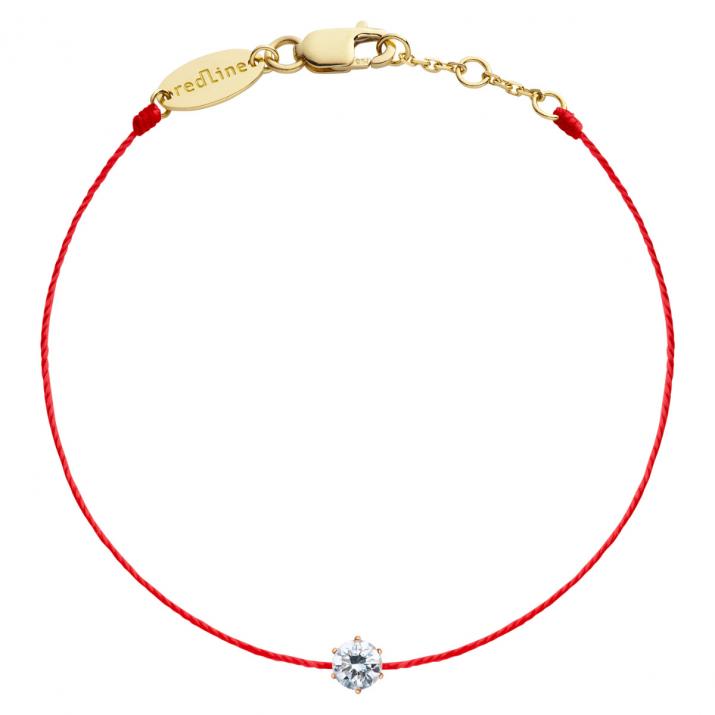 Thread and yellow gold So Absolu bracelet  - Redline - 0++