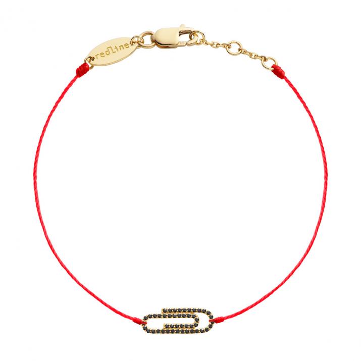 Men's Trombone Bracelet Kcolor Thread Yellow Gold - Redline - 0++