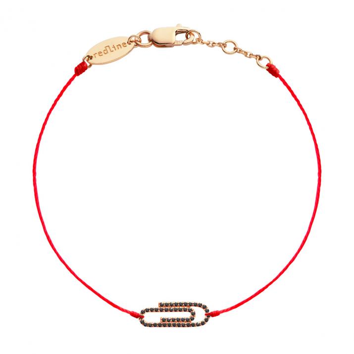 Men's Trombone Bracelet Kcolor Thread Pink Gold - Redline - 0++