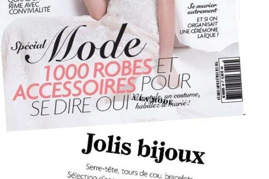 Redline dans le Magazine Mariée