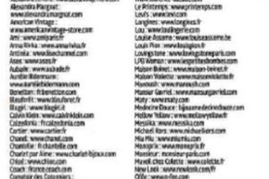 Les adresses mode des parisiennes dans le magazine Grazia !