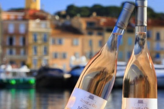 Sur le chemin de Minuty, Le rosé de St Tropez