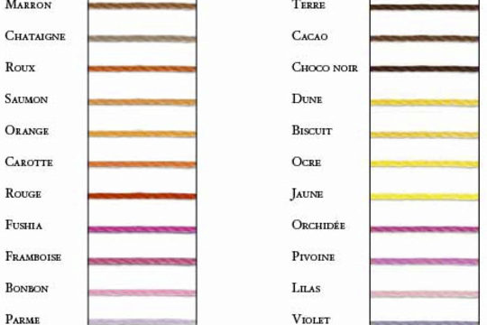 Couleurs de fil Redline 2018!