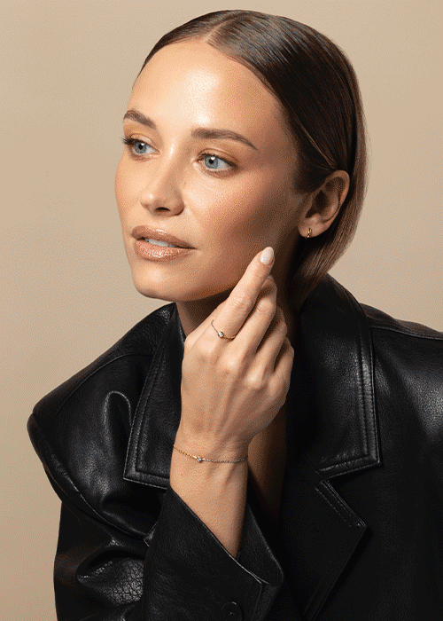 Diamond and 18 carat gold