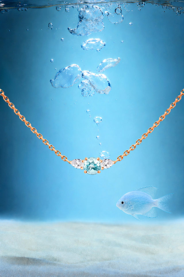 Diamond and topaz